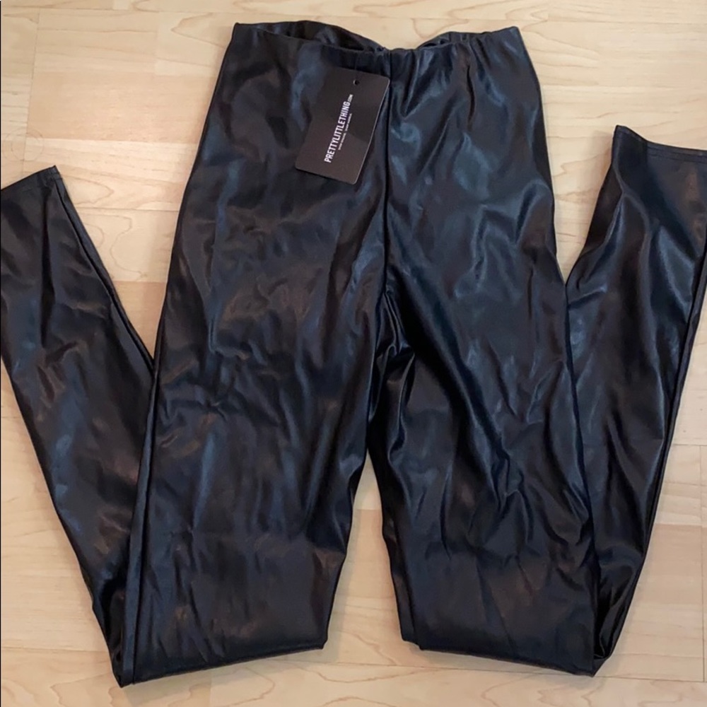 Pretty little thing leather pants